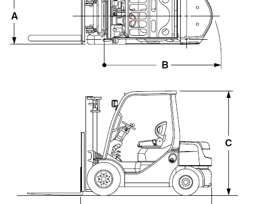 全新 TOYOTA 柴油 8FD15~8FD35